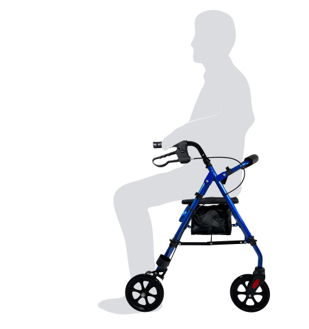 Redgum 8" Adjustable Height Walker (715mm)