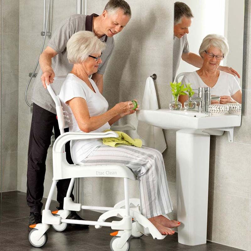 Etac Clean Mobil Shower Commode