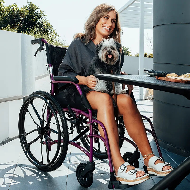 Aspire VIDA X Folding Manual Wheelchair