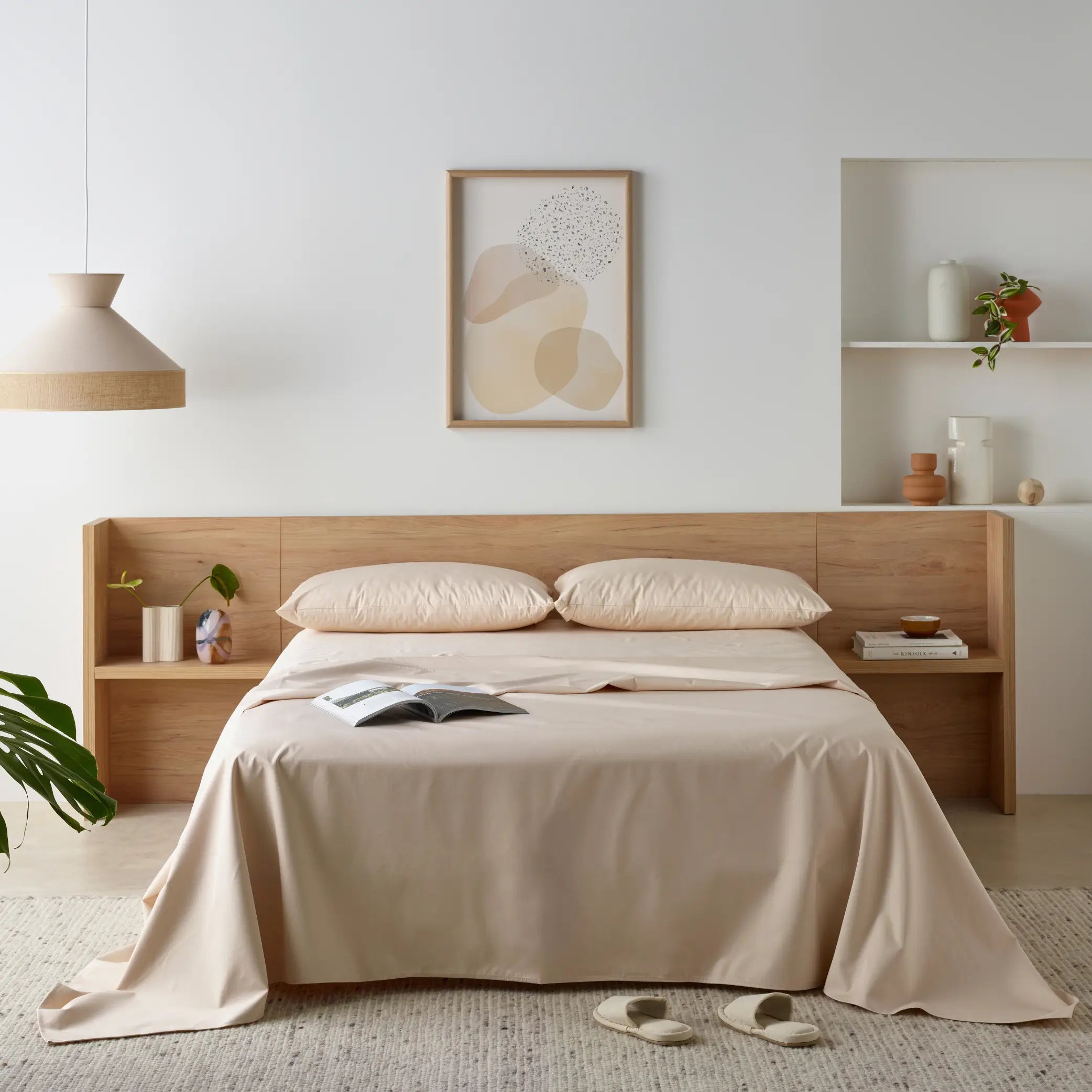 Staydry Bamboo Waterproof Sheet Set - Sand