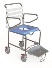 Shower Commode Attendant Propelled