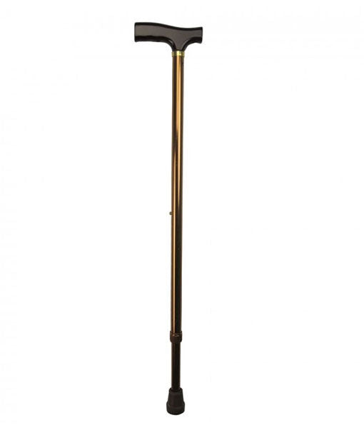 PCP Walking Stick T Handle (Wooden Grip)